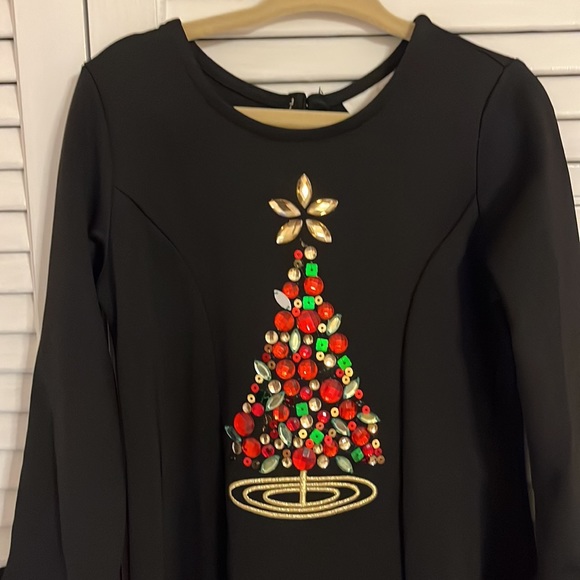 Sparkly Christmas Tree Dress - Picture 2 of 2